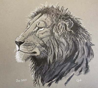 Lion Pen