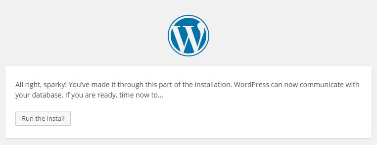 WordPress Finished