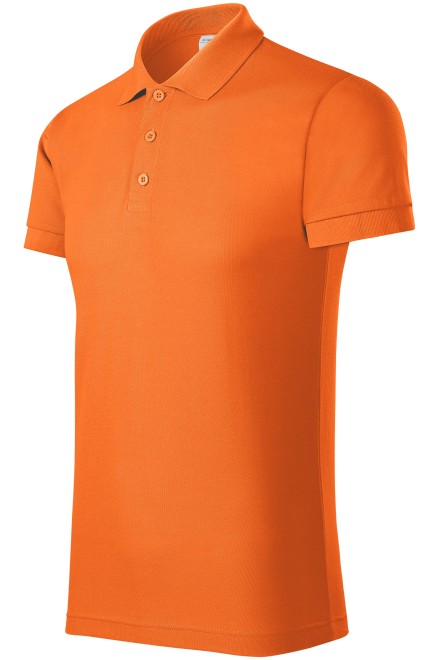Άνετο ανδρικό πουκάμισο πόλο, πορτοκάλι