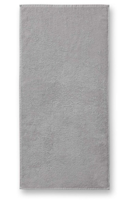 Βαμβακερή πετσέτα, 50x100cm, ανοιχτό γκρι