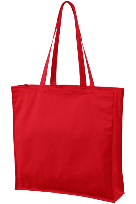 Μεγάλη τσάντα για ψώνια, το κόκκινο