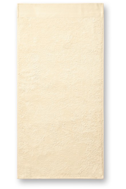 Μπαμπού πετσέτα, 50x100cm, αμύγδαλο