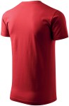 Ανδρικό απλό μπλουζάκι, το κόκκινο
