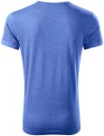 Ανδρικό μπλουζάκι με κυλιόμενα μανίκια, μπλε μάρμαρο