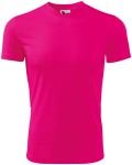 Αθλητικό μπλουζάκι για παιδιά, ροζ νέον