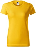 Γυναικείο απλό μπλουζάκι, κίτρινος