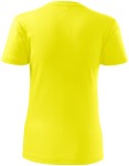 Γυναικείο κλασικό μπλουζάκι, λεμόνι κίτρινο