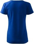 Γυναικείο κωνικό μπλουζάκι με μανίκια raglan, μπλε ρουά