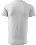 Μπλουζάκι Unisex υψηλότερου βάρους, λευκό