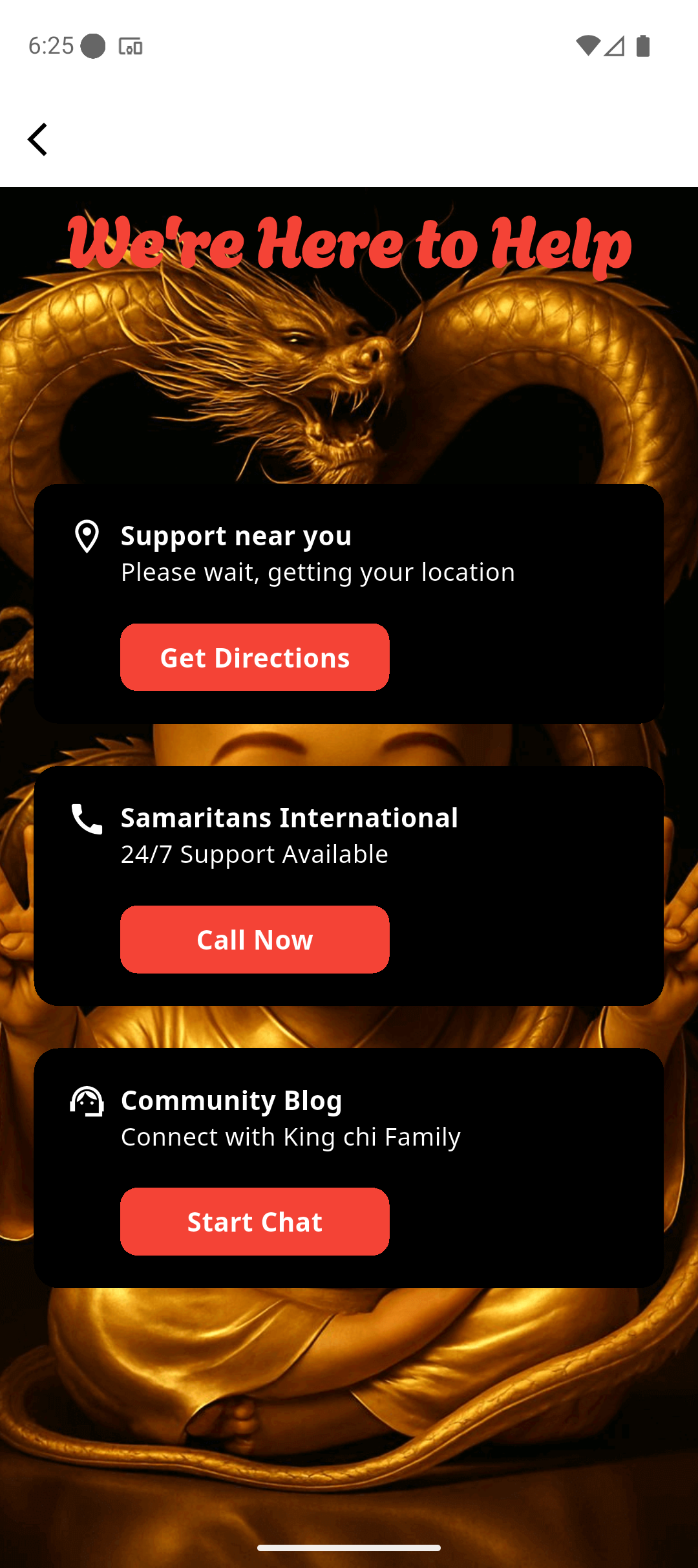 Professional Support