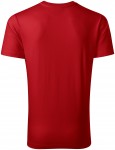Lacné odolné pánske tričko hrubšie, červená