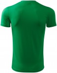 Lacné športové tričko detské, trávová zelená