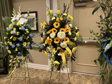 Yellow Farewell, Funeral Flowers in Lexington, KY