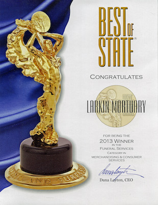 Best of State Award - 2013