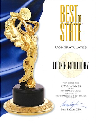 Best of State Award - 2014
