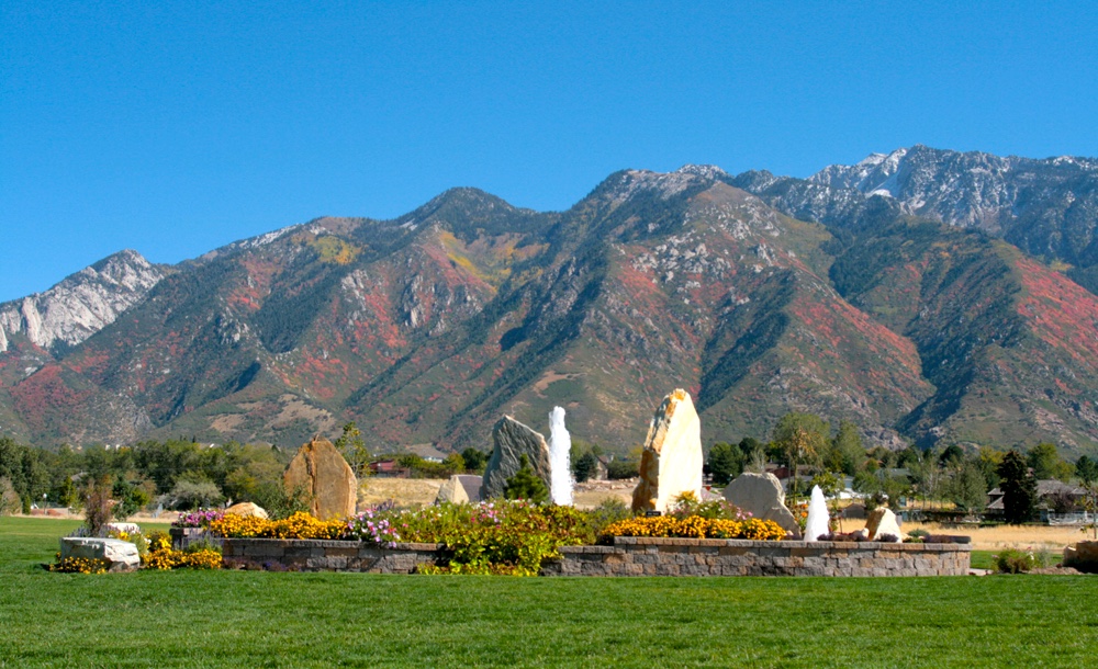 Larkin Sunset Gardens - Beautiful cemetery grounds in Sandy, Utah