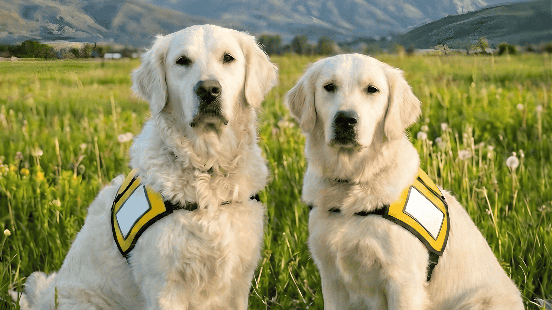 Finn and Colter — Larkin Mortuary Therapy Dogs