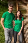 Levné pánské módní tričko | Levné dámské triko zúžené s kulatým výstřihem