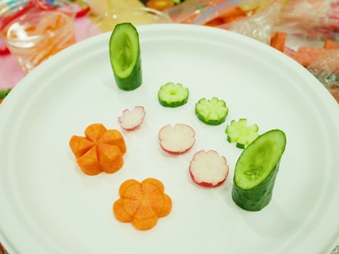 まつの野菜飾り切り講座