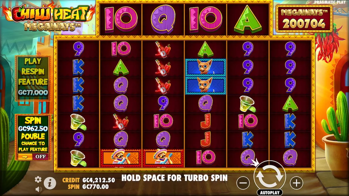 Chili Heat Megaways online slot game