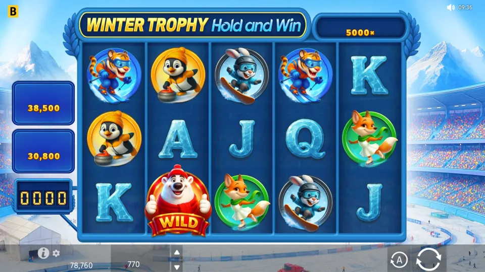 Winter Trophy Hold and Win