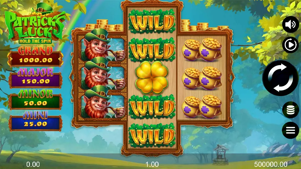 Patrick's Luck: Hold The Spin