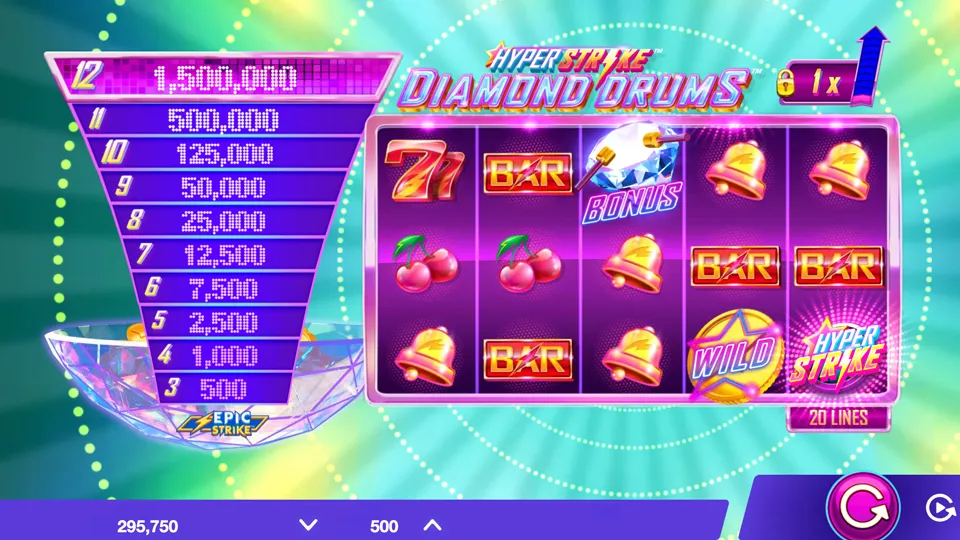 Hyper Strike Diamond Drums