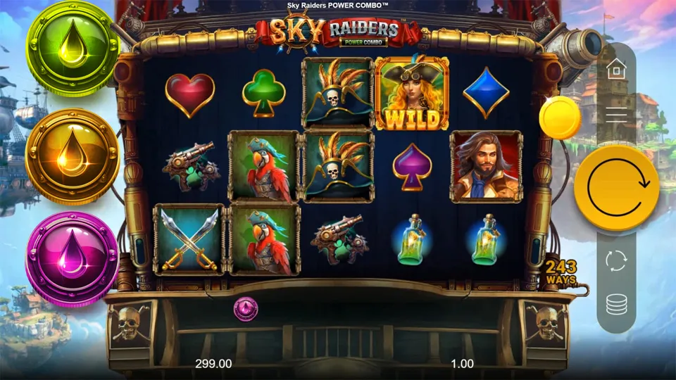 Sky Raiders Power Combo