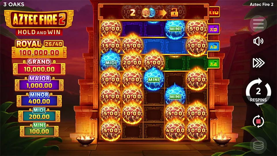 Aztec Fire 2