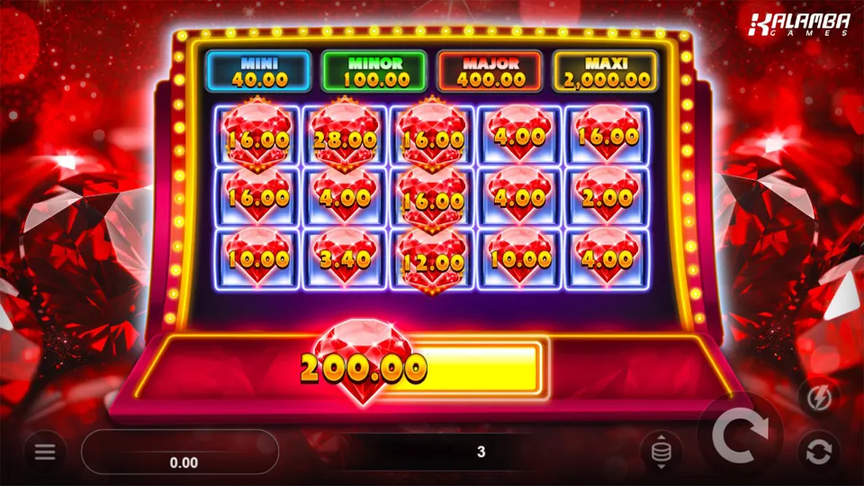 Ruby Heist Hold and Win