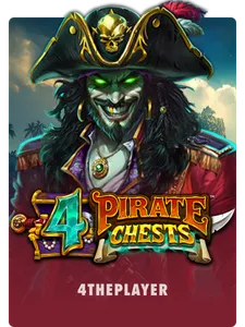 4 Pirate Chests