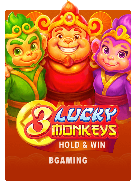 3 Lucky Monkeys Hold & Win