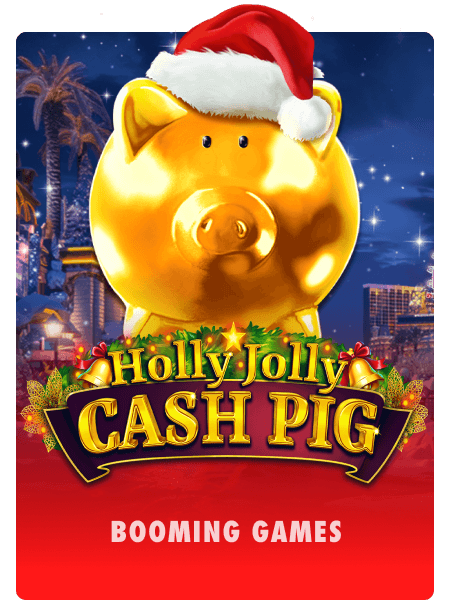 Holly Jolly Cash Pig