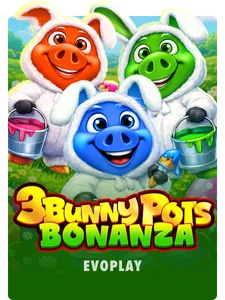 3 Bunny Pots Bonanza