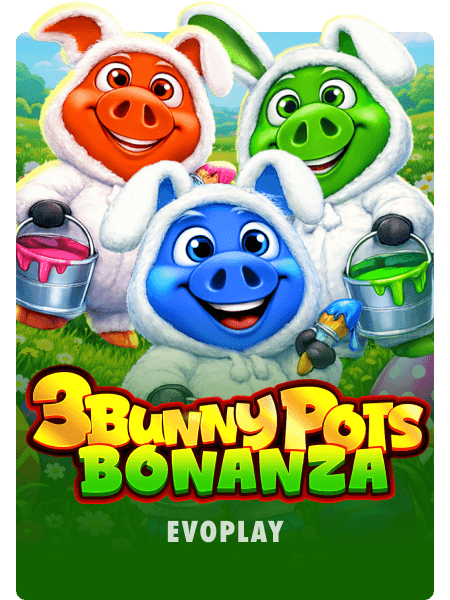 3 Bunny Pots Bonanza 