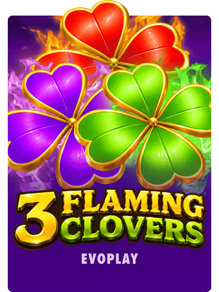 3 Flaming Clovers