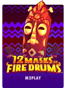12 Masks of Fire Drums
