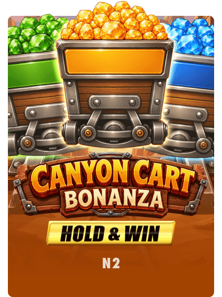 Canyon Cart Bonanza: Hold & Win