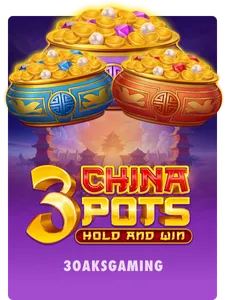3 China Pots