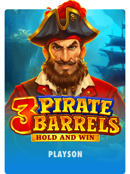 3 Pirate Barrels: Hold and Win