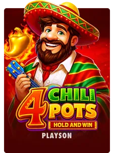 4 Chili Pots: Hold and Win