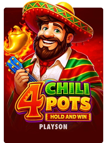 4 Chili Pots: Hold and Win