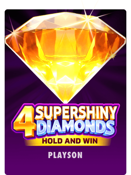 4 Supershiny Diamonds: Hold and Win