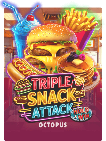 Triple Snack Attack Hold & Win