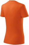 Damen einfaches T-Shirt, orange