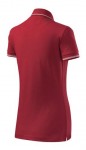 Damen Poloshirt mit kurzen Ärmeln, formula red