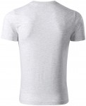 T-Shirt mit kurzen Ärmeln, hellgrauer Marmor