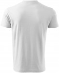 T-Shirt mit kurzen Ärmeln, mittleres Gewicht, weiß