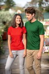 Herren-T-Shirt aus strukturierter Bio-Baumwolle | Damen-T-Shirt aus strukturierter Bio-Baumwolle
