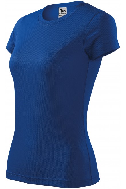 Damen Sport T-Shirt, königsblau